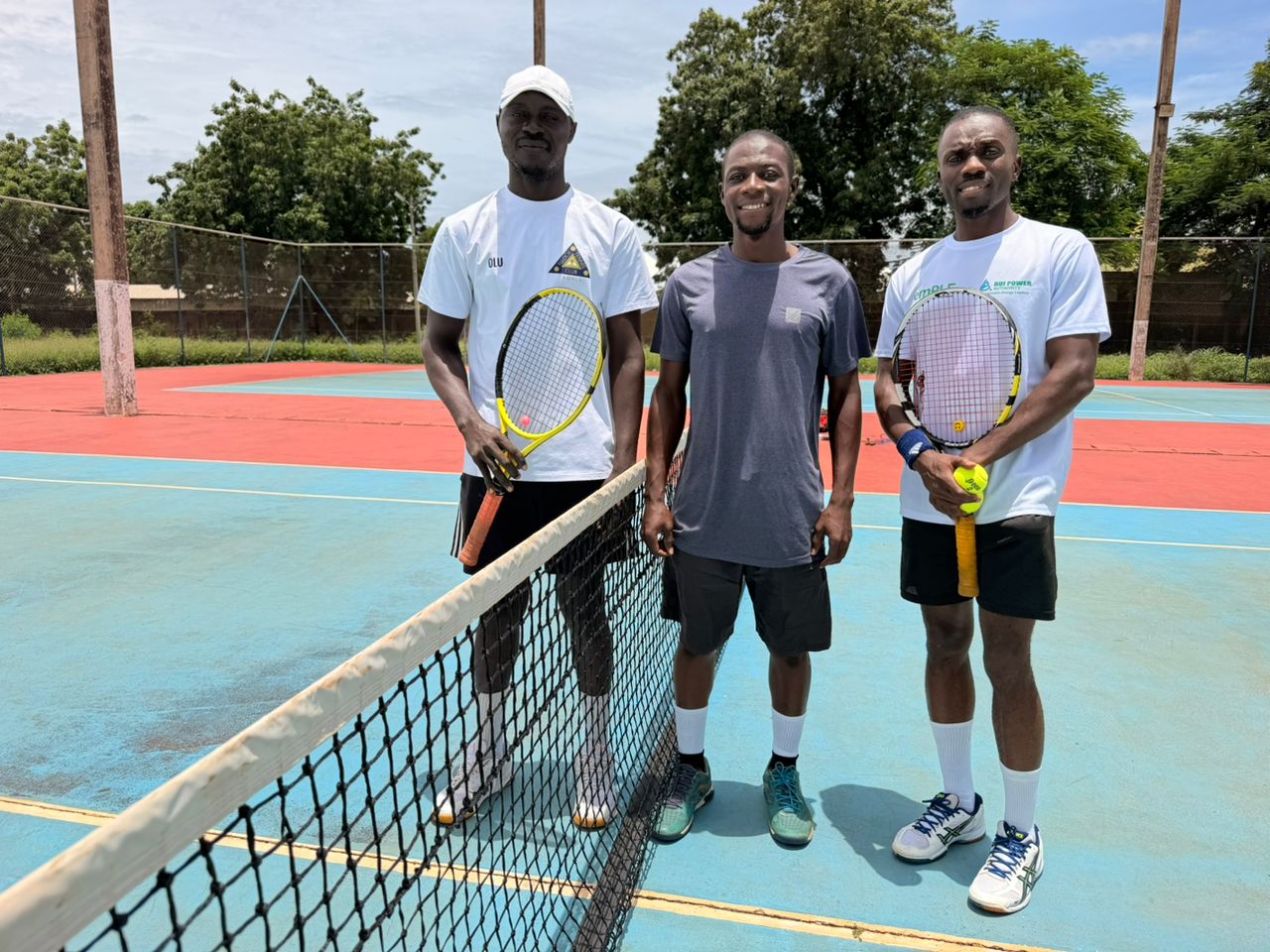 BPA Tennis Club players on court