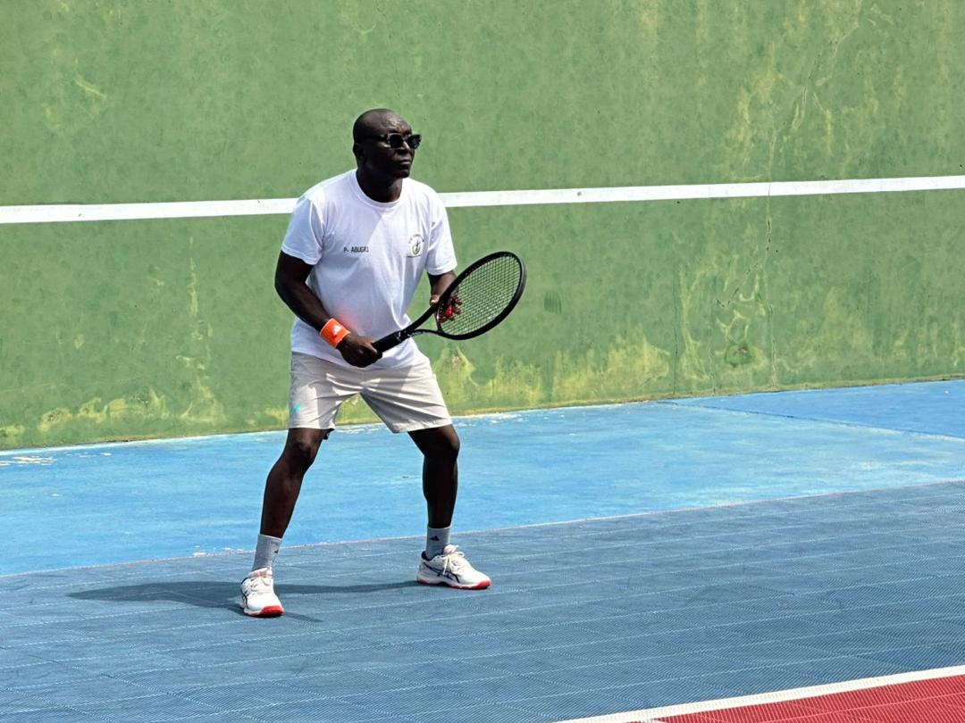 Tennis action at BPA Tennis Club